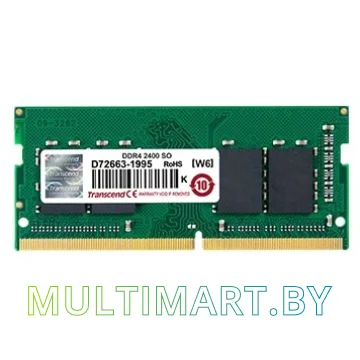 Оперативная память Transcend JetRam 4GB DDR4 SODIMM PC4-19200 (JM2400HSH-4G)